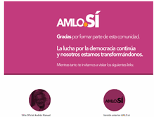 Tablet Screenshot of amlo.si
